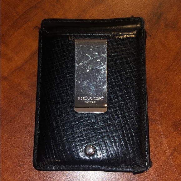 Men’s Coach Money-clip Wallet - Picture 2 of 6